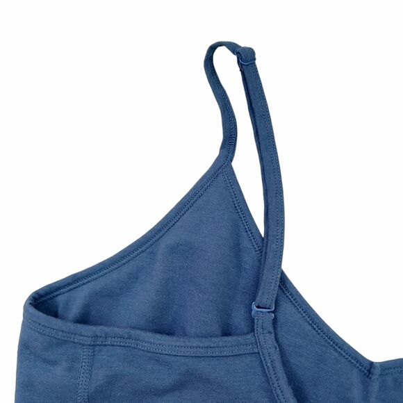 Old Navy Active Powerchill Cami Bodysuit 7/8 Built-In Bra Womens XL Blue - Picture 7 of 12